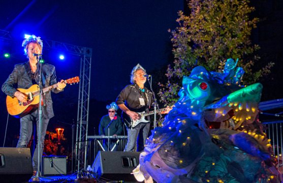 Margaret Craig, Live  with Buttercup at Luminaria 2023, San Antonio, TX